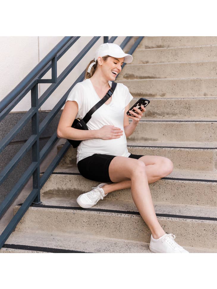 Kindred Bravely - Maternity & Postpartum Bike Shorts – Millie Bo Peep