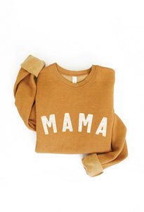 MAMA Graphic Sweatshirt- Mustard