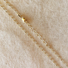 Load image into Gallery viewer, 18k Gold Filled 1mm Spaced Beaded Chain Necklace
