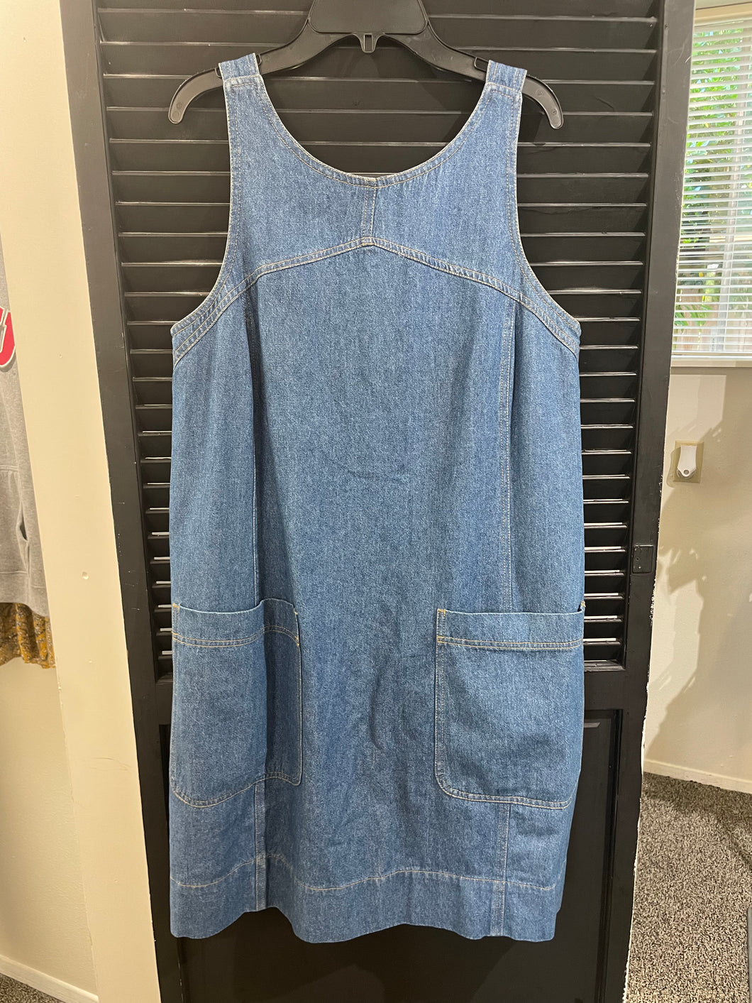 Denim Sheath Dress- S