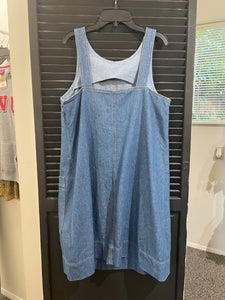 Denim Sheath Dress- S