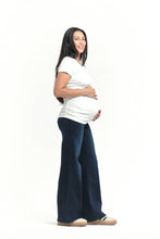 Load image into Gallery viewer, 32&quot; Better Butter Wide Leg Maternity Jean in Yanique
