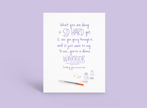 IVF Warrior Card