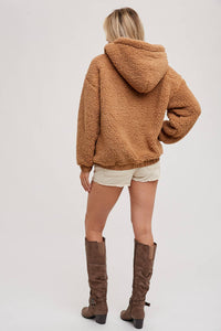 Sherpa Hoodie Pullover