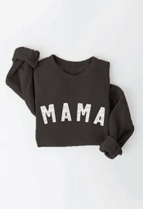 MAMA Graphic Sweatshirt- Black