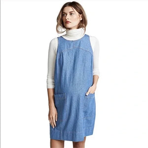 Denim Sheath Dress- S