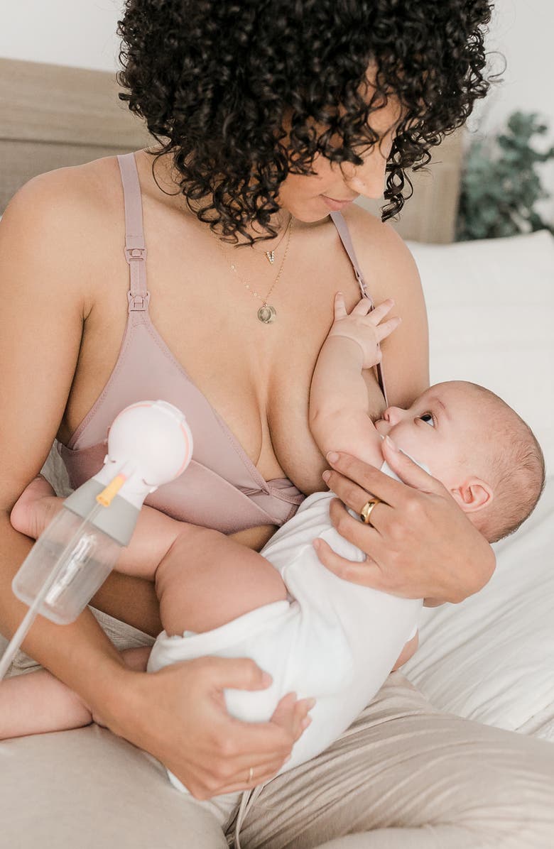 Minimalist Hands-Free Pumping/Nursing Plunge Bra – Second Born